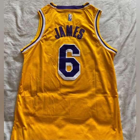Nike NBA Lakers Icon Edition taille 48 grand Lebron James - Picture 2 of 3